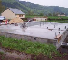 Dalle du rez de chaussée