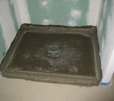 Bac à douche à carreler