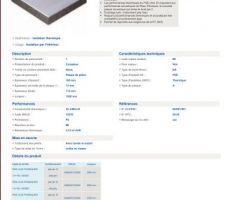 Fiche technique placomur