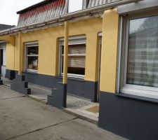 La cour (la finition)