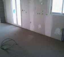 Chape plancher chauffant