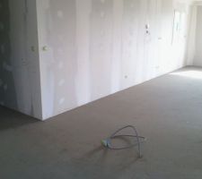 Chape plancher chauffant