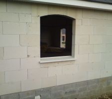 Appui de fenetre de notre futur chambre