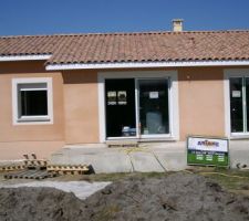 La couleur sera plus claire apr&egrave;s s&eacute;chage complet