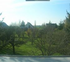 Vue depuis la SDB de l'&eacute;tage
