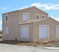 La photo de la maison à 4 jours de la remise des clés
