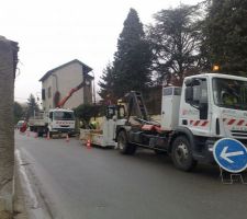 Déplacement du candelabre