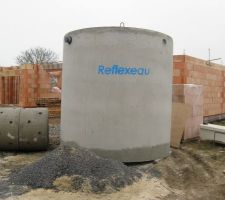 Cuve de récupération d'eau de pluie, 10000L