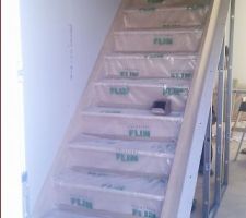 Escalier droit