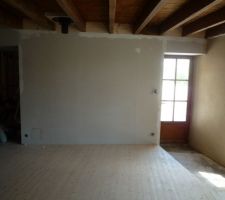 Vue du plancher-salon-