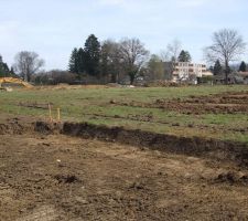 Viabilisation lotissement 4&egrave;me semaine.