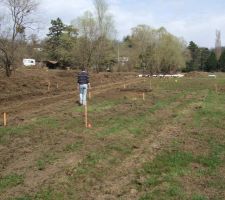 Viabilisation lotissement 4&egrave;me semaine.