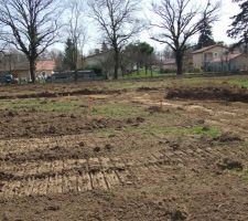 Viabilisation lotissement 4&egrave;me semaine.