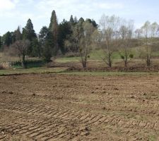 Viabilisation lotissement 4&egrave;me semaine. Notre terrain