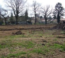 Viabilisation lotissement 4&egrave;me semaine.