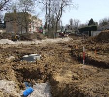 Viabilisation lotissement 4&egrave;me semaine.