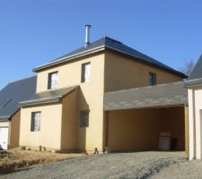 Isolation par exterieur en fibre de bois
