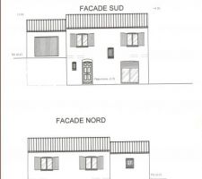 Voici, les plans de la maison