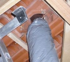 Pose gaine VMC Rejet