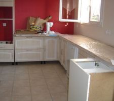 Montage de la cuisine n&deg;5
