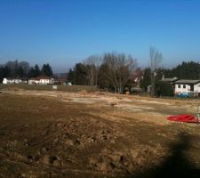 Lotissement depuis lot 1, vision nord ouest