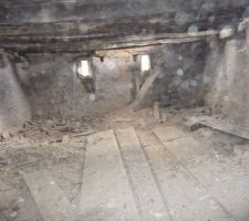 Les planchers et tomettes en moins