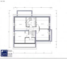 Plan Ech. 1/100 de l'Etage