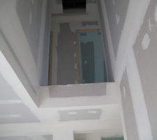 Vue du futur escalier