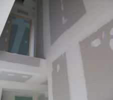Vue du futur escalier