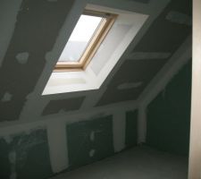 La salle de bains &agrave; l'&eacute;tage