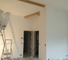 Peinture d'appret pièce à vivre