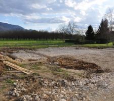 Vue g&eacute;n&eacute;rale des fouilles