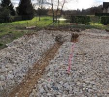 Vue g&eacute;n&eacute;rale des fouilles