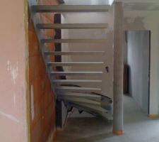 Structure de l'escalier