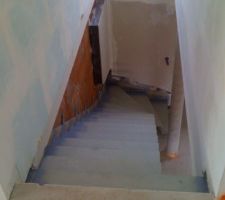 Structure de l'escalier