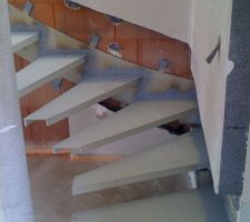 Structure de l'escalier
