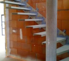 Structure de l'escalier