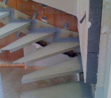 Strucutre de l'escalier
