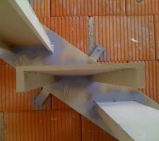 Structure de l'escalier
