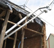 Coulage de la dalle du vide sanitaire
