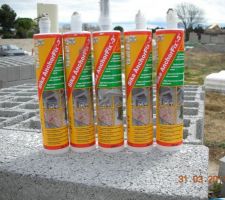 Produit ayant servis au scellement chimique