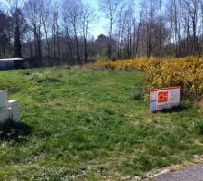 Un grand pas en avant, affichage officiel de notre permis de construire