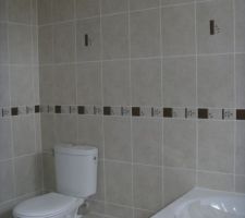 Faience et carrelage de la SDB