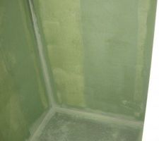 étanchéité de la douche faite