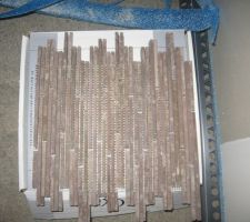 Frise de s&eacute;paration entre salon et entr&eacute;e sous la voute