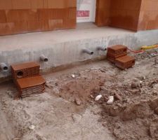 Creusement des douves