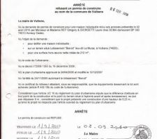 Refus de permis 1 er septembre