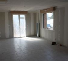 La salle d'attente, vue de l'entrée