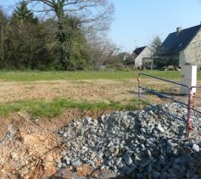 Vue ouest du terrain