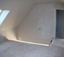 Mezzanine vue du grenier